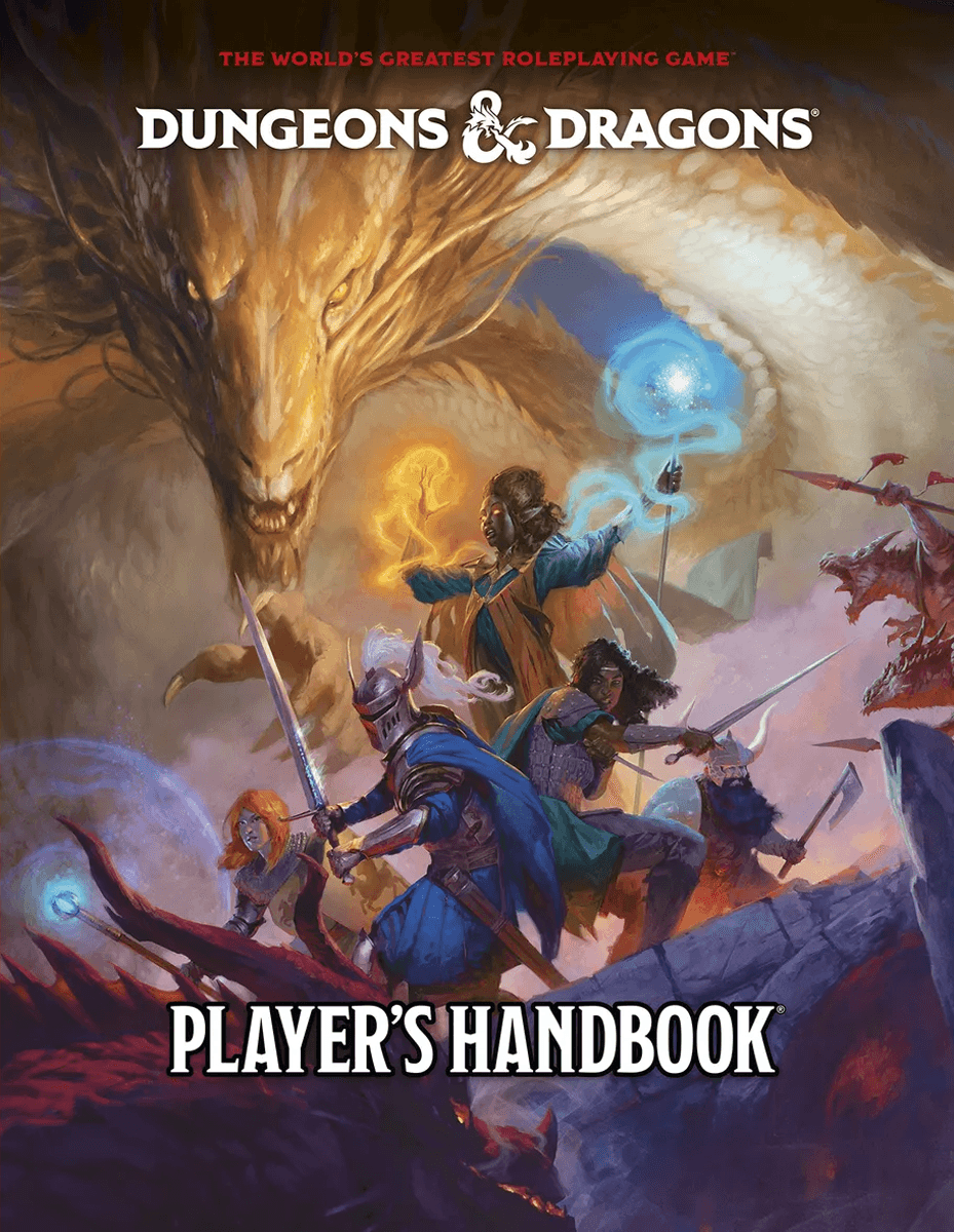 VR-119831 D&D Dungeons & Dragons Players Handbook Hardcover (2024) - Wizards of the Coast - Titan Pop Culture