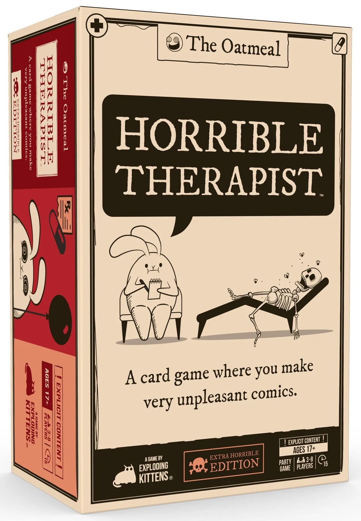 VR-119892 Horrible Therapist Extra Horrible Edition - Exploding Kittens - Titan Pop Culture