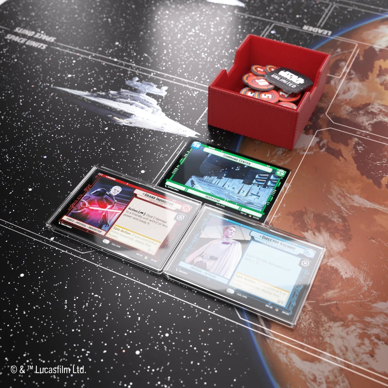 VR-120476 Gamegenic Star Wars Unlimited Twin Suns Battle Zone Game Mat - Gamegenic - Titan Pop Culture