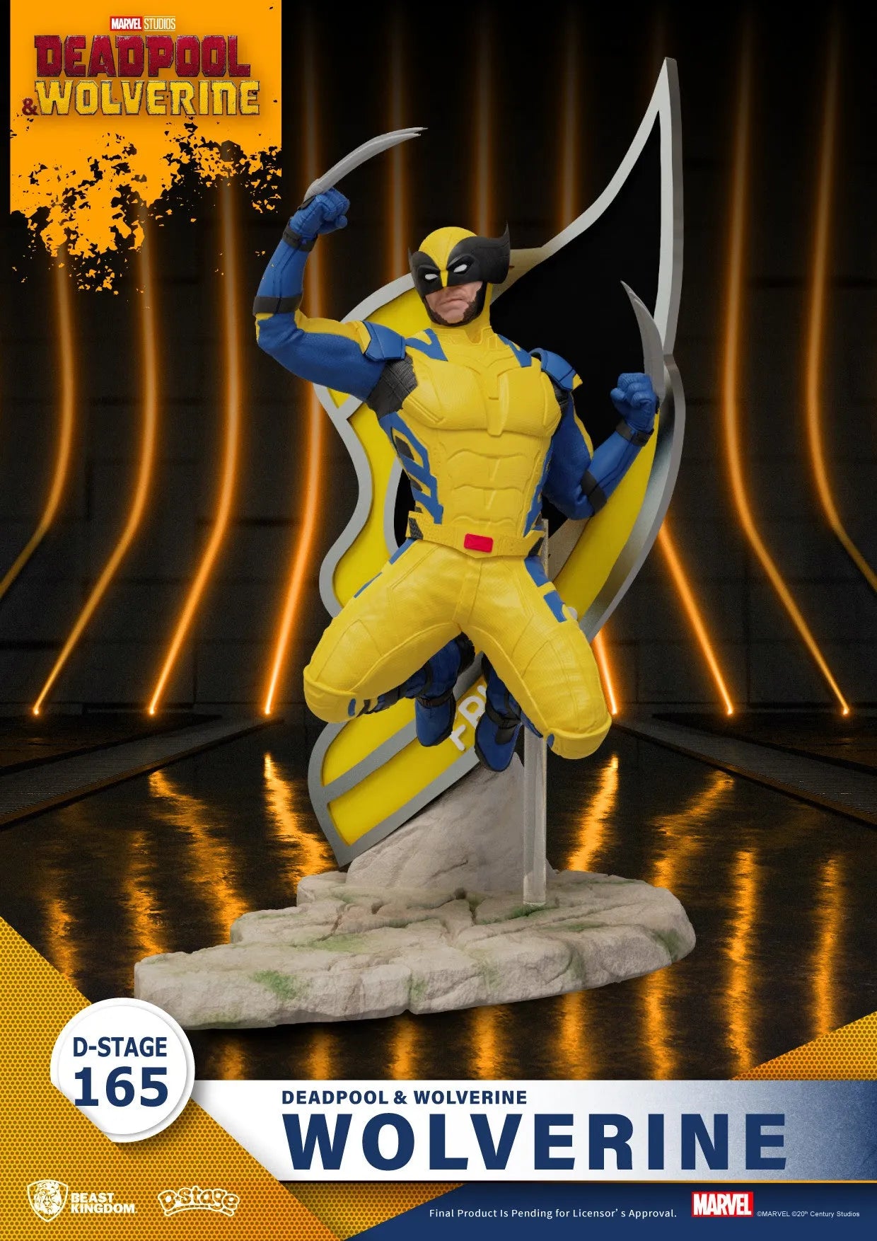 VR-120627 Beast Kingdom D Stage Deadpool & Wolverine Wolverine - Beast Kingdom - Titan Pop Culture