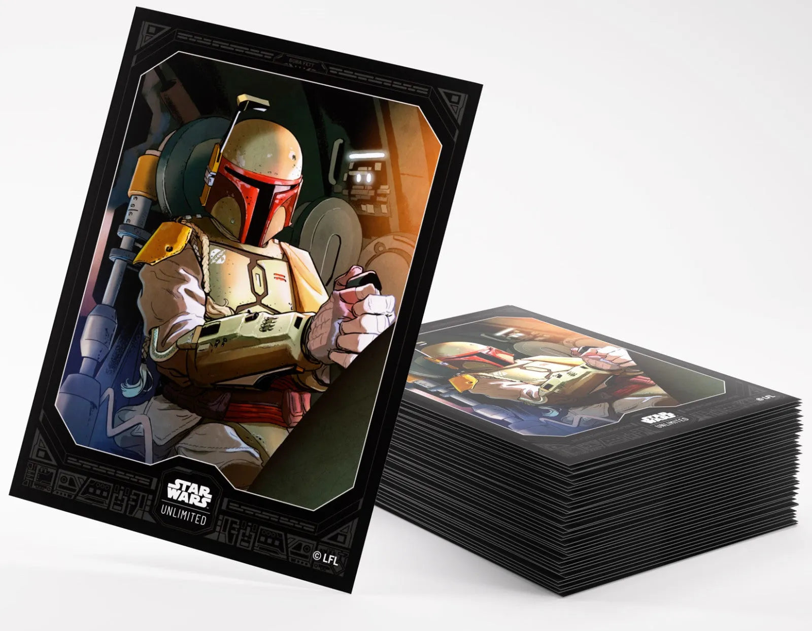 Gamegenic Star Wars Unlimited Art Sleeves - Boba Fett