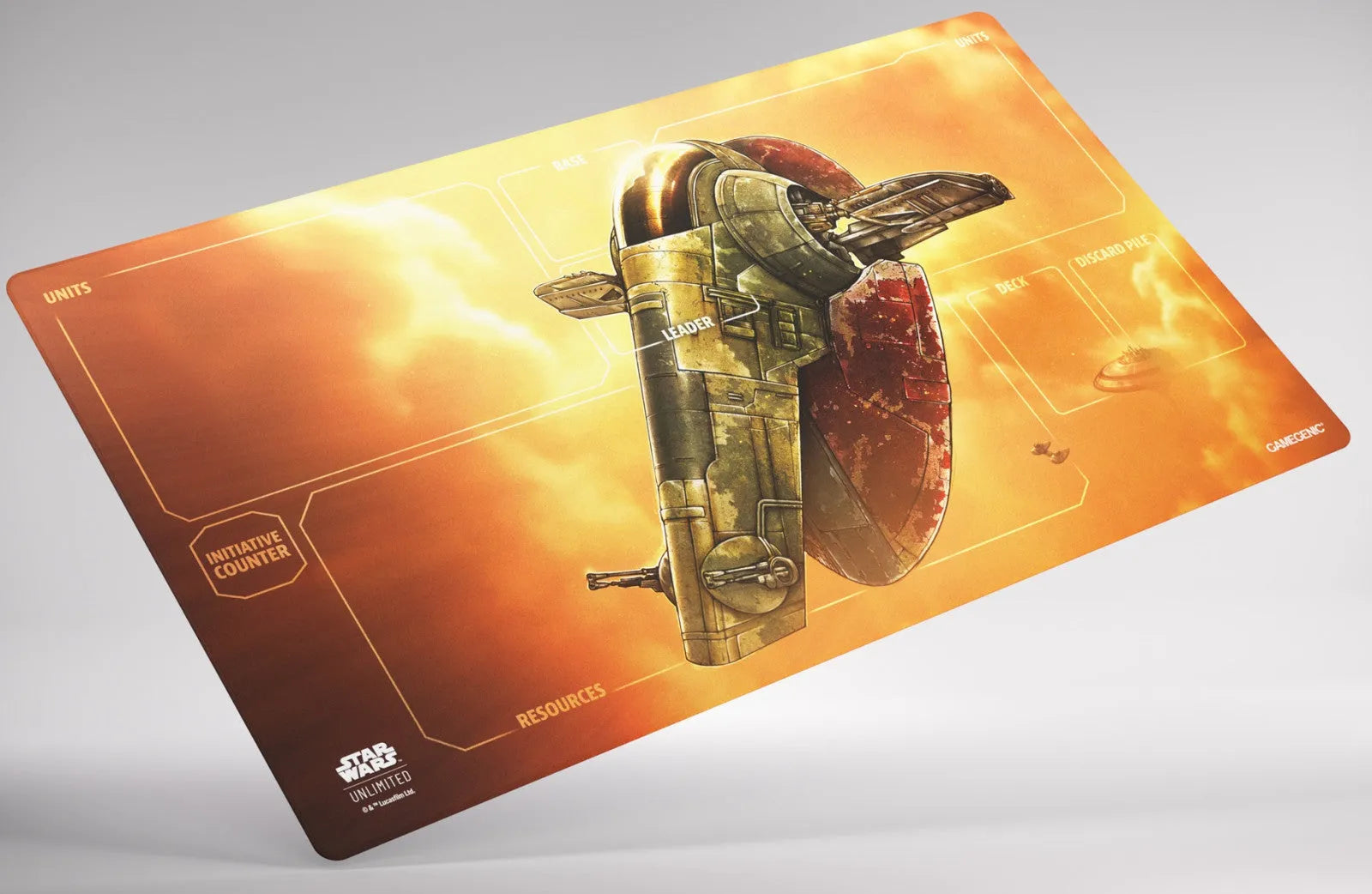 Gamegenic Star Wars Unlimited Game Mat - Fett's Firespray