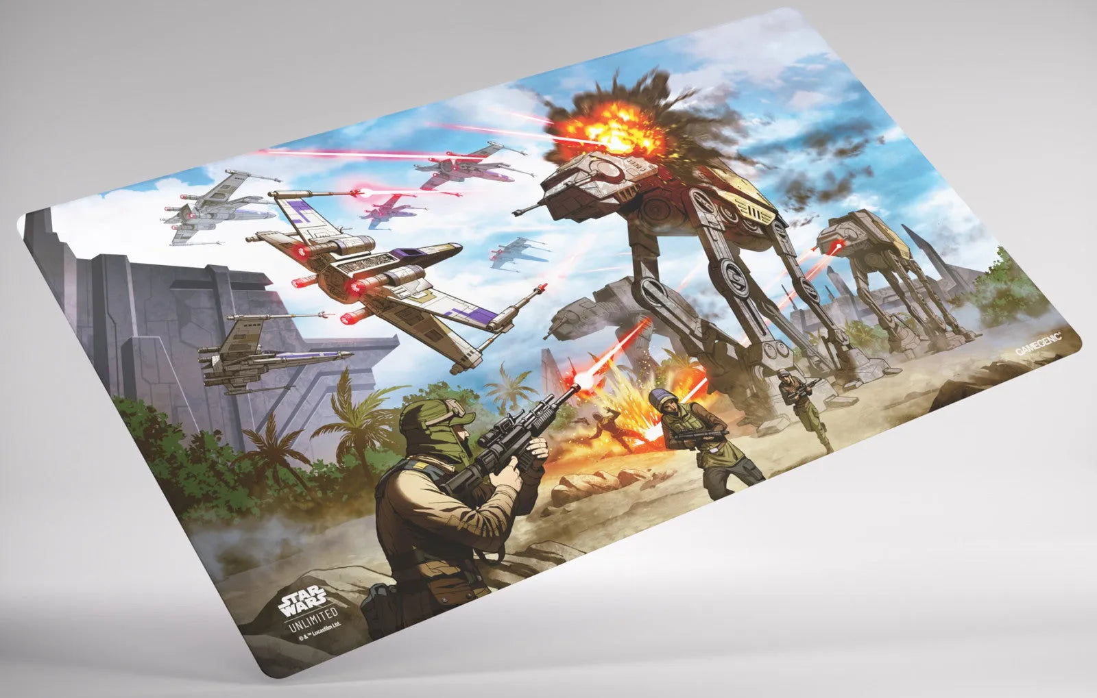 Gamegenic Star Wars Unlimited Game Mat - Battle of Scarif