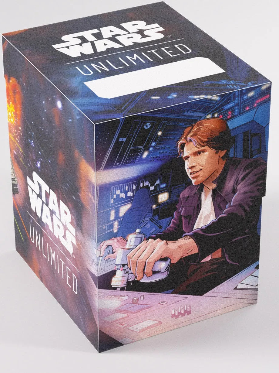 Gamegenic Star Wars Unlimited Soft Crate - Han Solo/Millenium Falcon