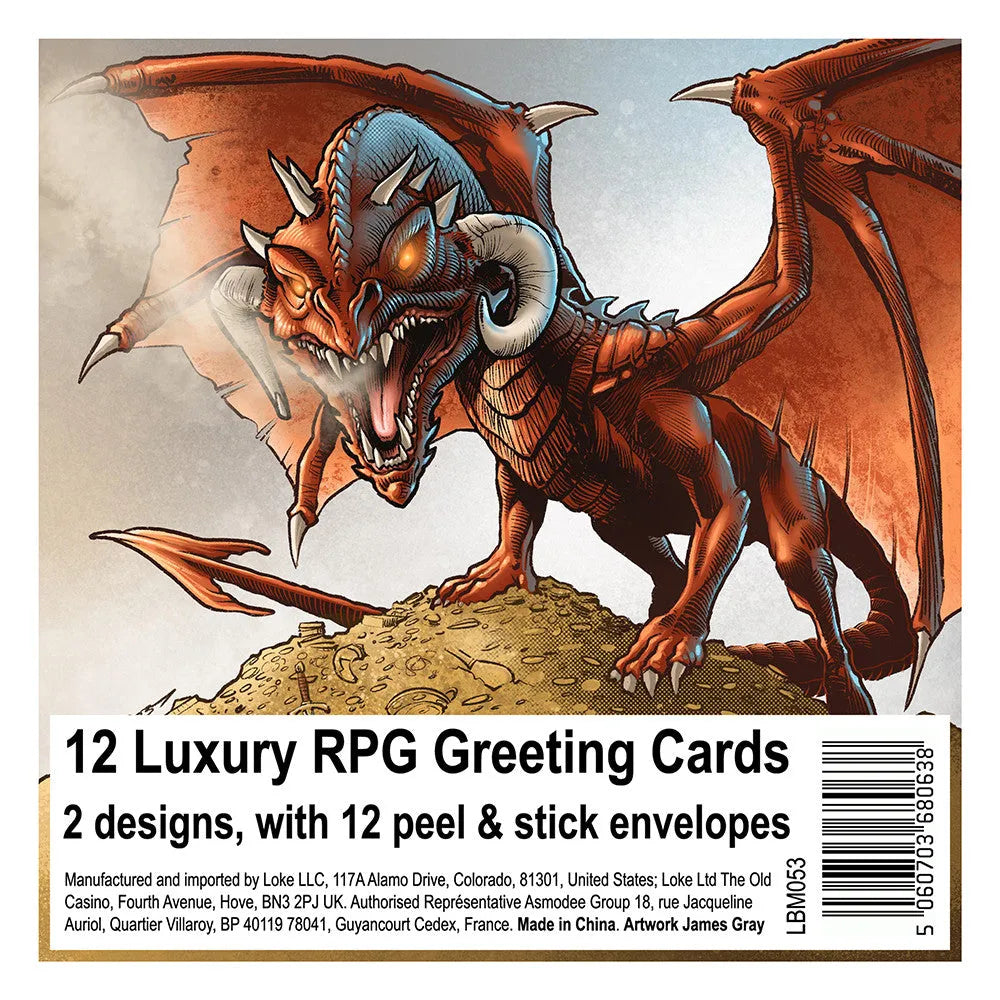 RPG Greeting Cards - 12 pack