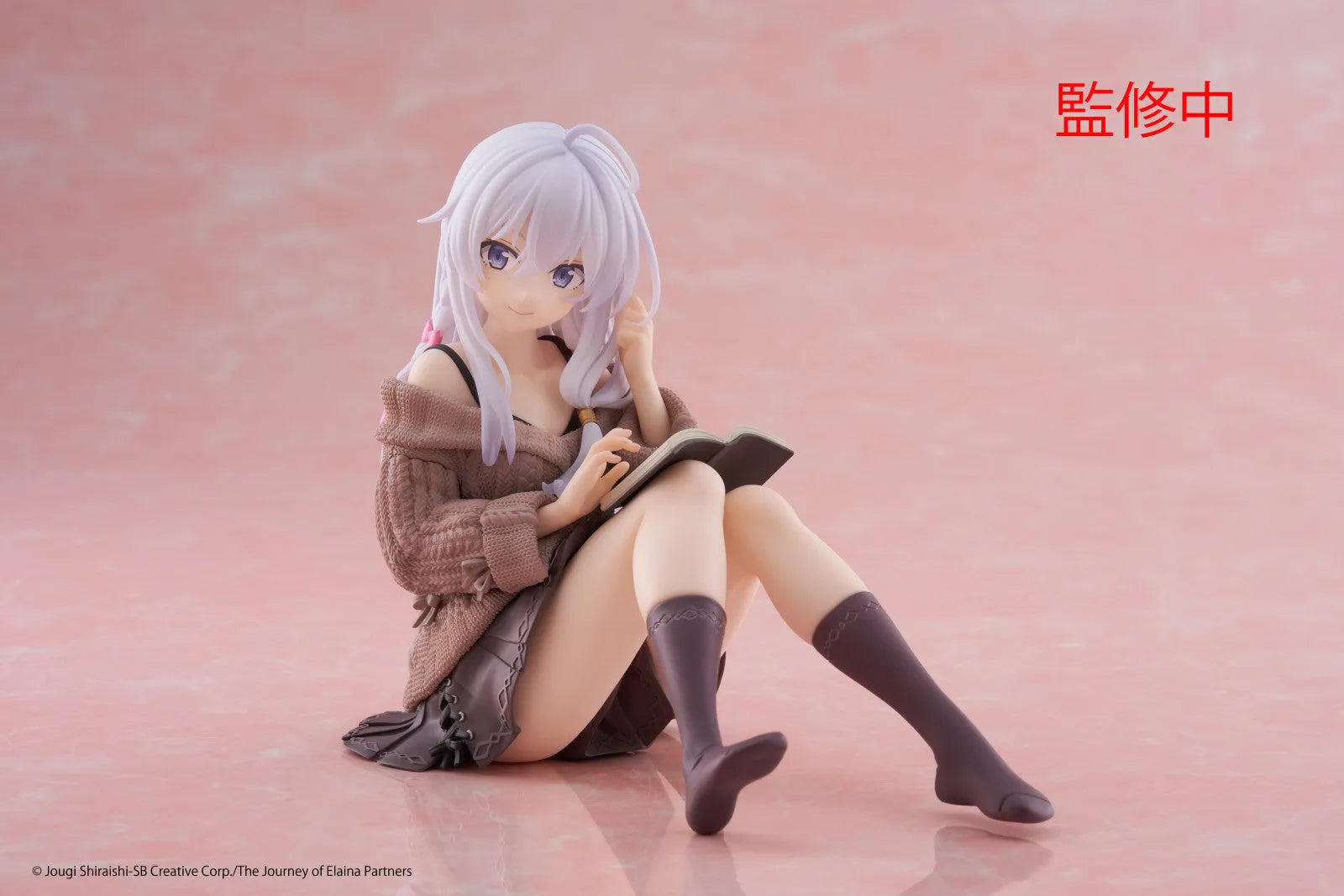 VR-122111 Wandering Witch the Journey of Elaina Desktop Cute Figure Elaina (Casual Clothes Version) - TAITO - Titan Pop Culture
