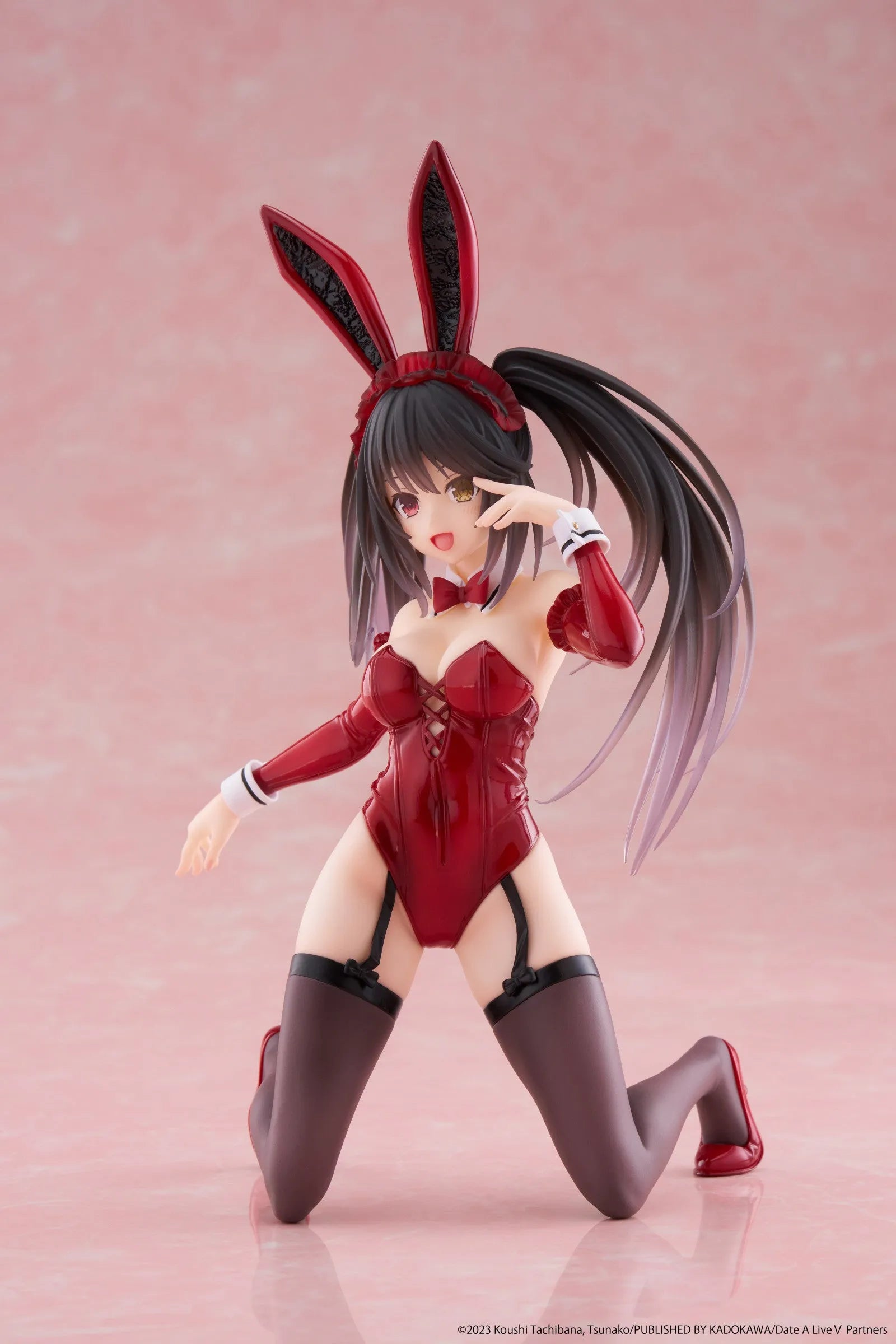 VR-122244 Date a Live V Desktop Cute Figure Kurumi Tokisaki (Bunny Version) - TAITO - Titan Pop Culture