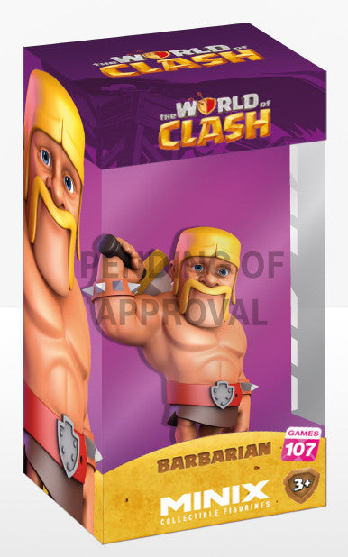 VR-124319 MINIX The World of Clash Barbarian 107 - MINIX - Titan Pop Culture