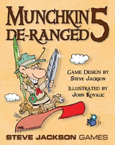 VR-19509 Munchkin 5 De-Ranged - Steve Jackson Games - Titan Pop Culture