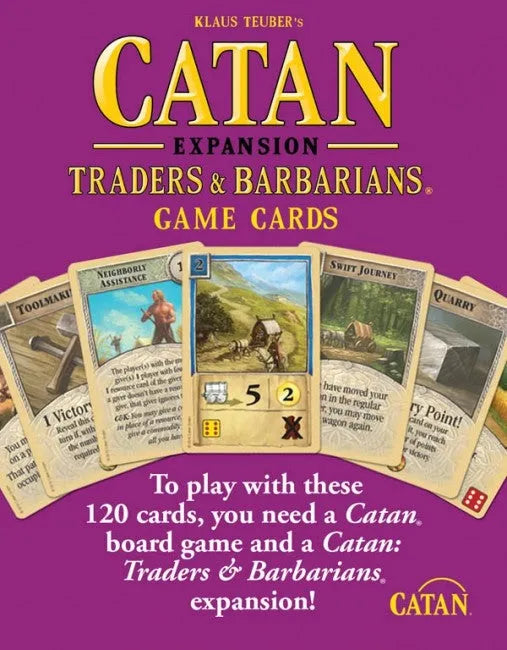 Catan Traders & Barbarians Expansion Card Deck 5th Edition