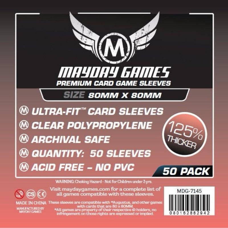 VR-33458 Mayday - Premium Medium Square Card Sleeves (Pack of 50) - 80 MM X 80 MM - Mayday - Titan Pop Culture