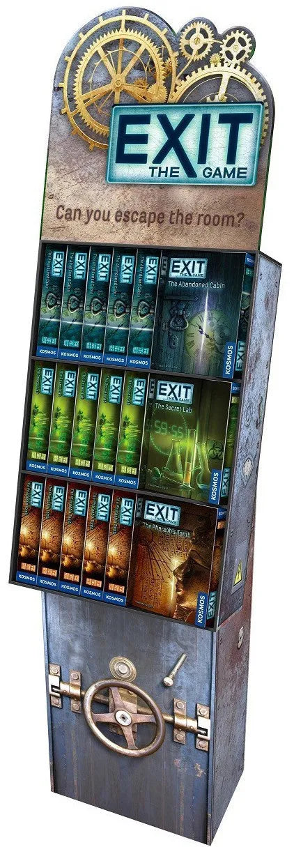 Exit the Game Floor POP Display (Holds 24 Games) (Games not included)