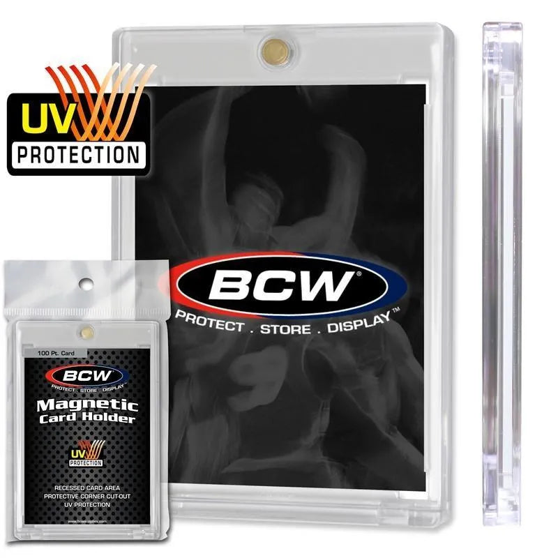 VR-38967 BCW One Touch Magnetic Card Holder 100 Pt Card Standard - BCW - Titan Pop Culture