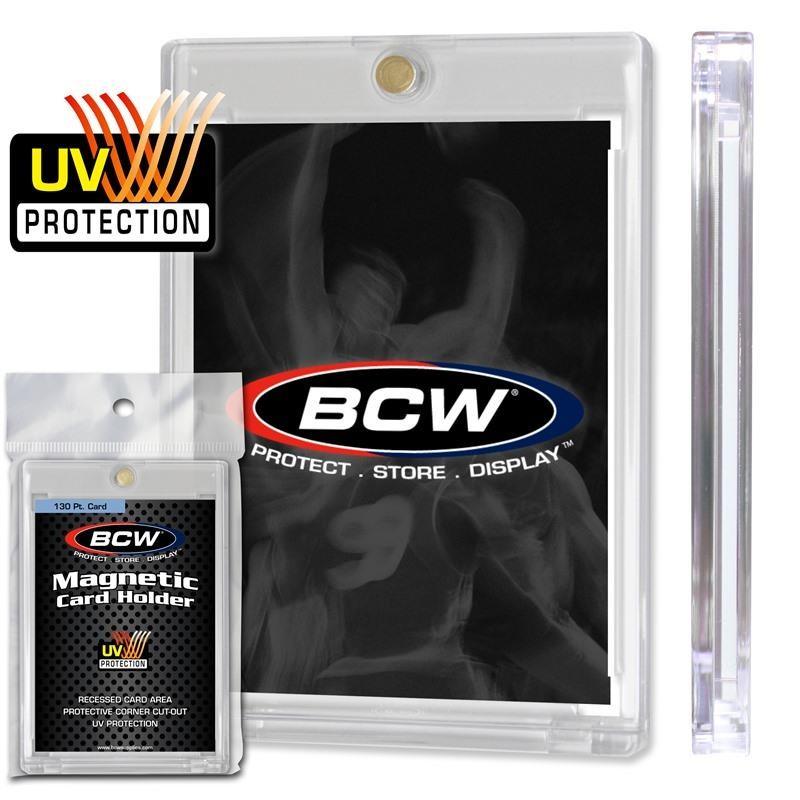 VR-38980 BCW One Touch Magnetic Card Holder 130 Pt Card Standard - BCW - Titan Pop Culture