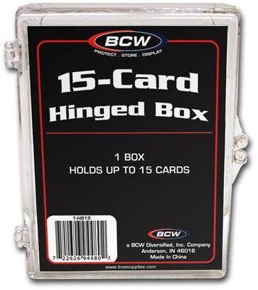 VR-39012 BCW Hinged Box 15 Count - BCW - Titan Pop Culture