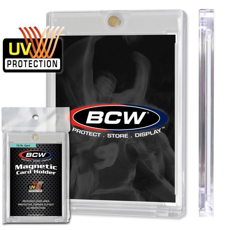 VR-39051 BCW One Touch Magnetic Card Holder 75 Pt Card Standard - BCW - Titan Pop Culture