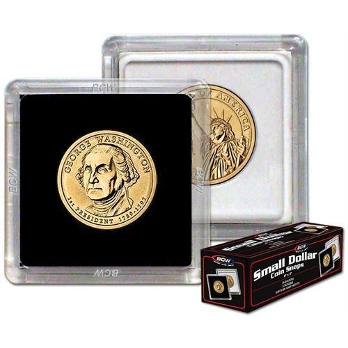 VR-39175 BCW Coin Snap Black Small Dollar (2" x 2") - BCW - Titan Pop Culture