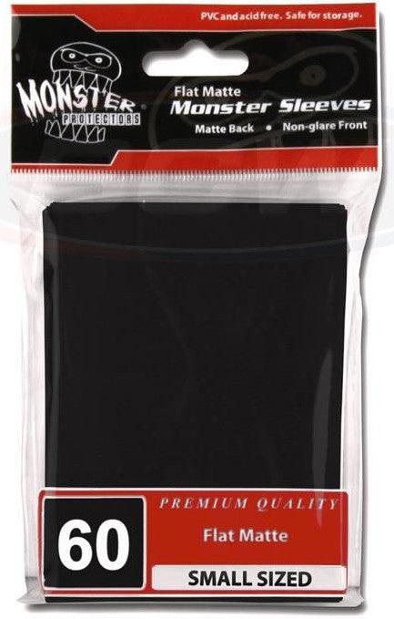 VR-39617 BCW Monster Deck Protectors Small Matte Black (62mm x 91mm) (60 Sleeves Per Pack) - BCW - Titan Pop Culture
