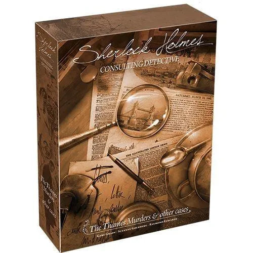VR-41783 Sherlock Holmes the Thames Murders & Other Cases - Asmodee - Titan Pop Culture