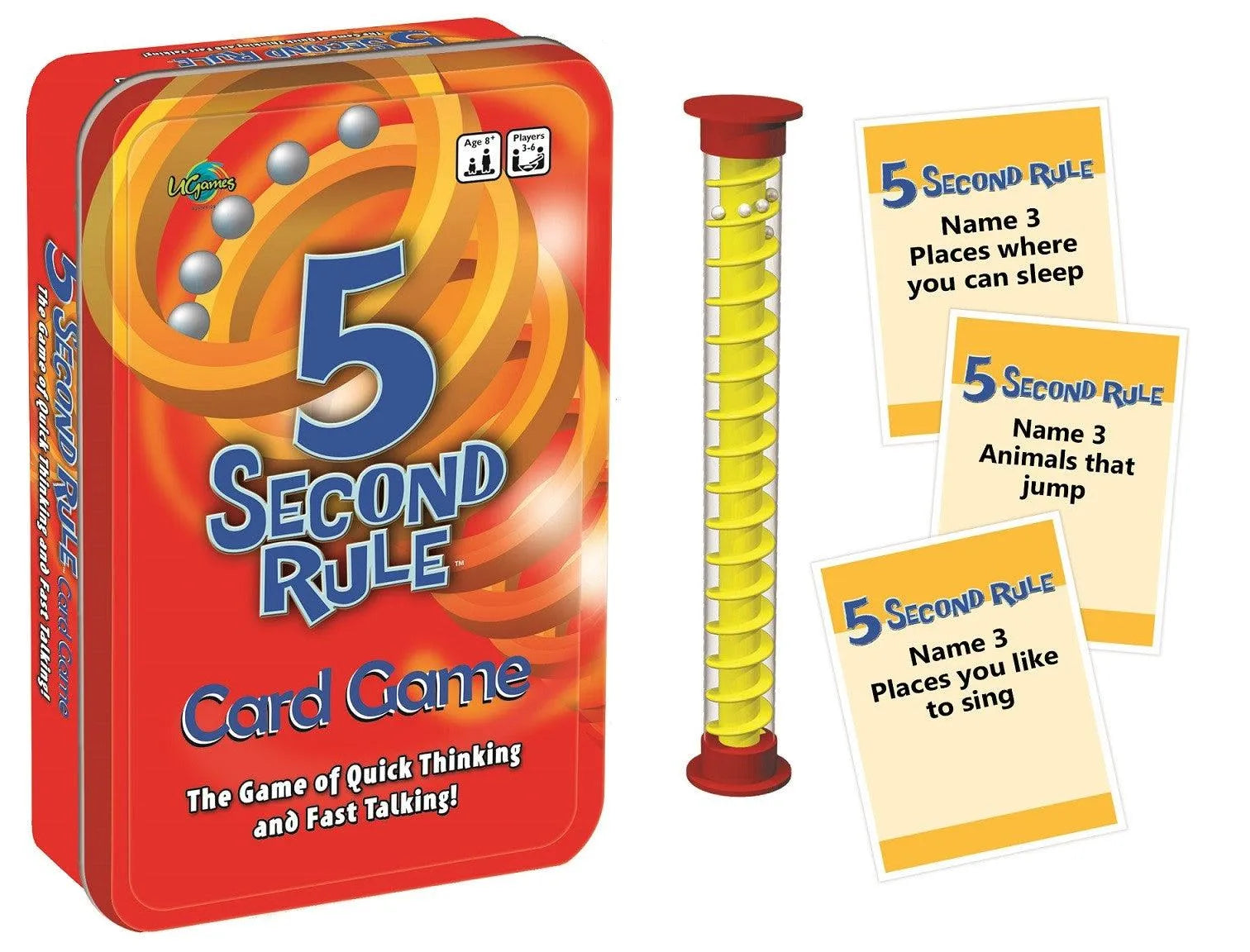 VR-42043 5 Second Rule Tinned Game - U Games - Titan Pop Culture