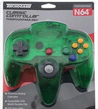 VR-4315 N64 Controller Replica Green - VR Distribution - Titan Pop Culture