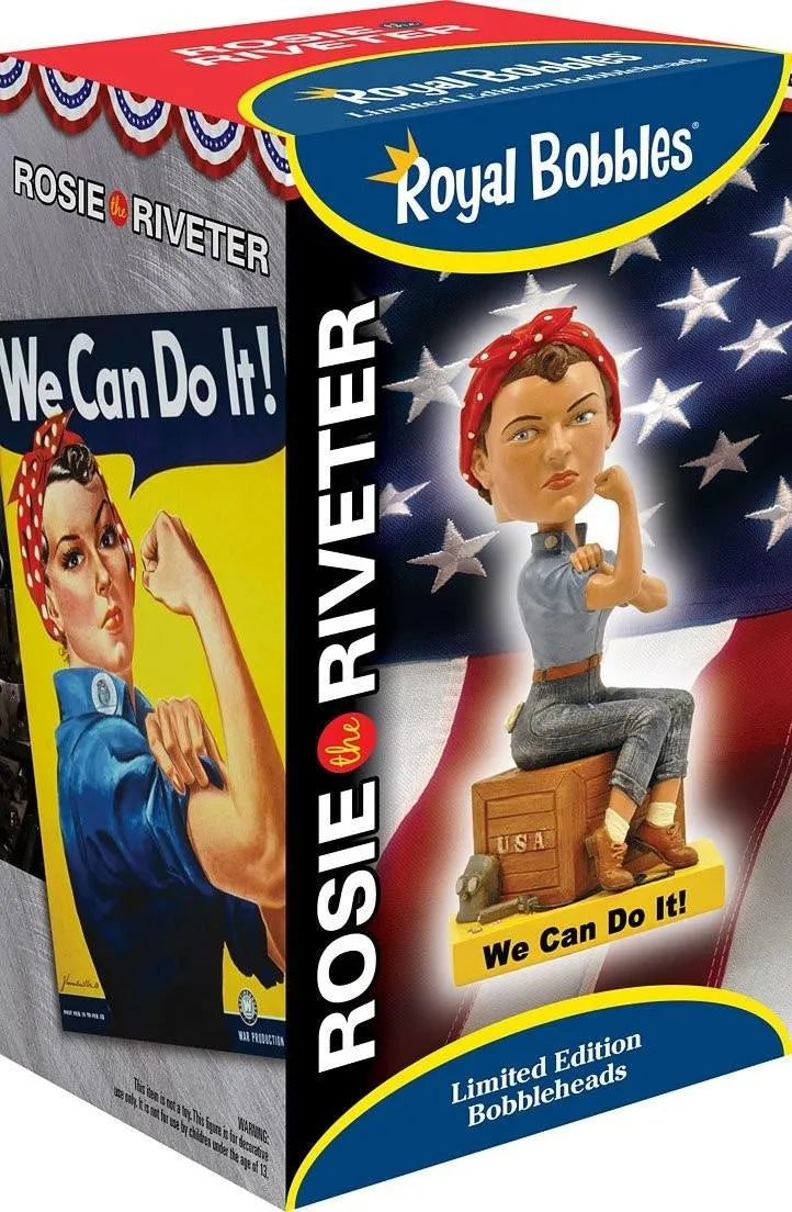 VR-48556 Bobblehead Rosie the Riveter - Royal Bobbles - Titan Pop Culture