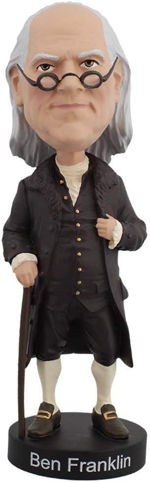 VR-48559 Bobblehead Ben Franklin Version 2 - Royal Bobbles - Titan Pop Culture