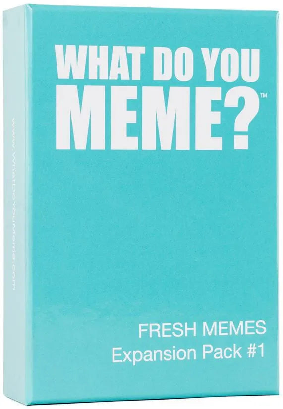 What Do You Meme? Fresh Memes Expansion Pack 1 (Do not sell on online marketplaces)