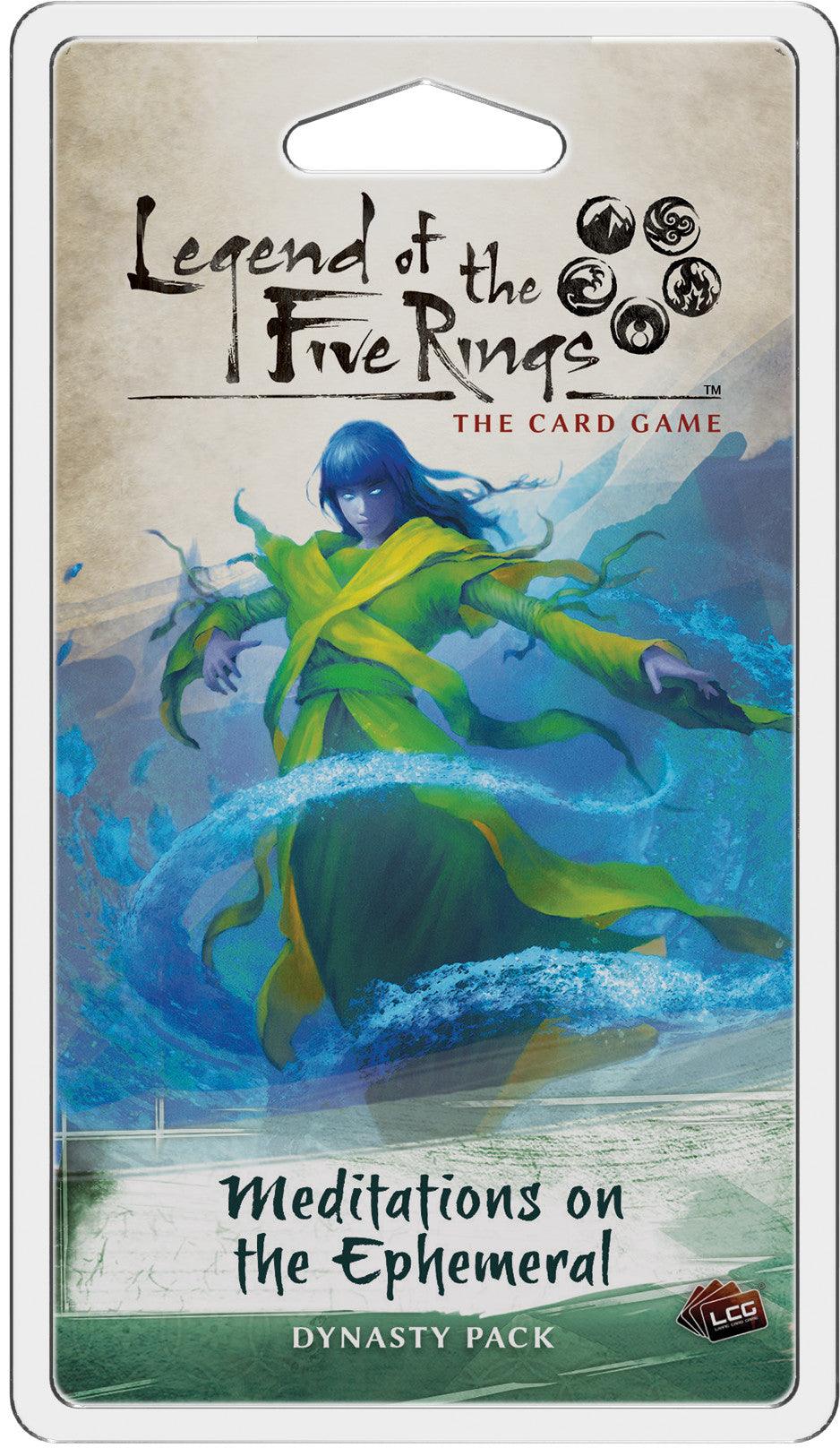 VR-49979 Legend of the Five Rings LCG Meditations on the Ephemeral  - Fantasy Flight Games - Titan Pop Culture