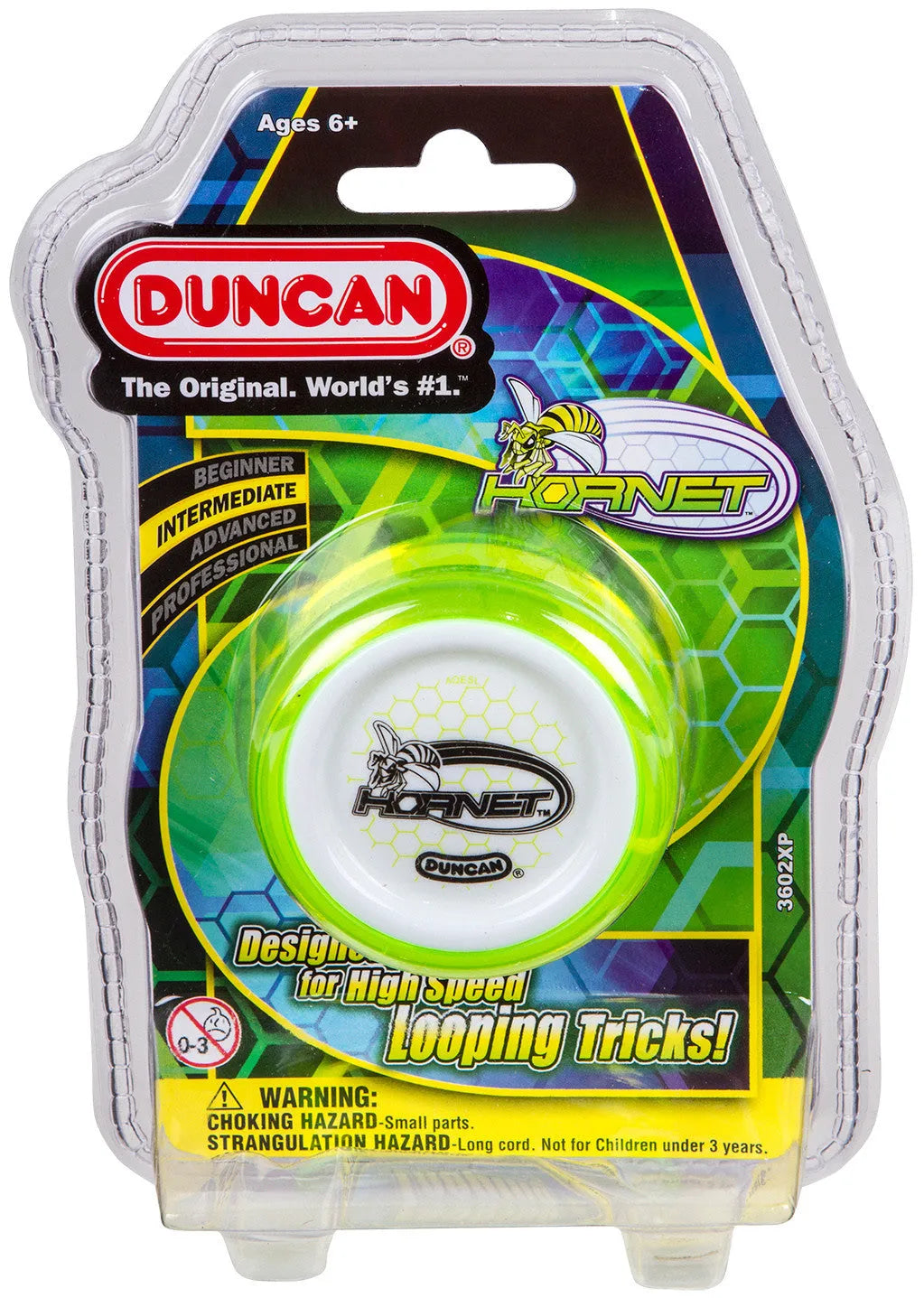 Duncan Yo Yo Intermediate Hornet Pro Looping Yo Yo (Assorted Colours)