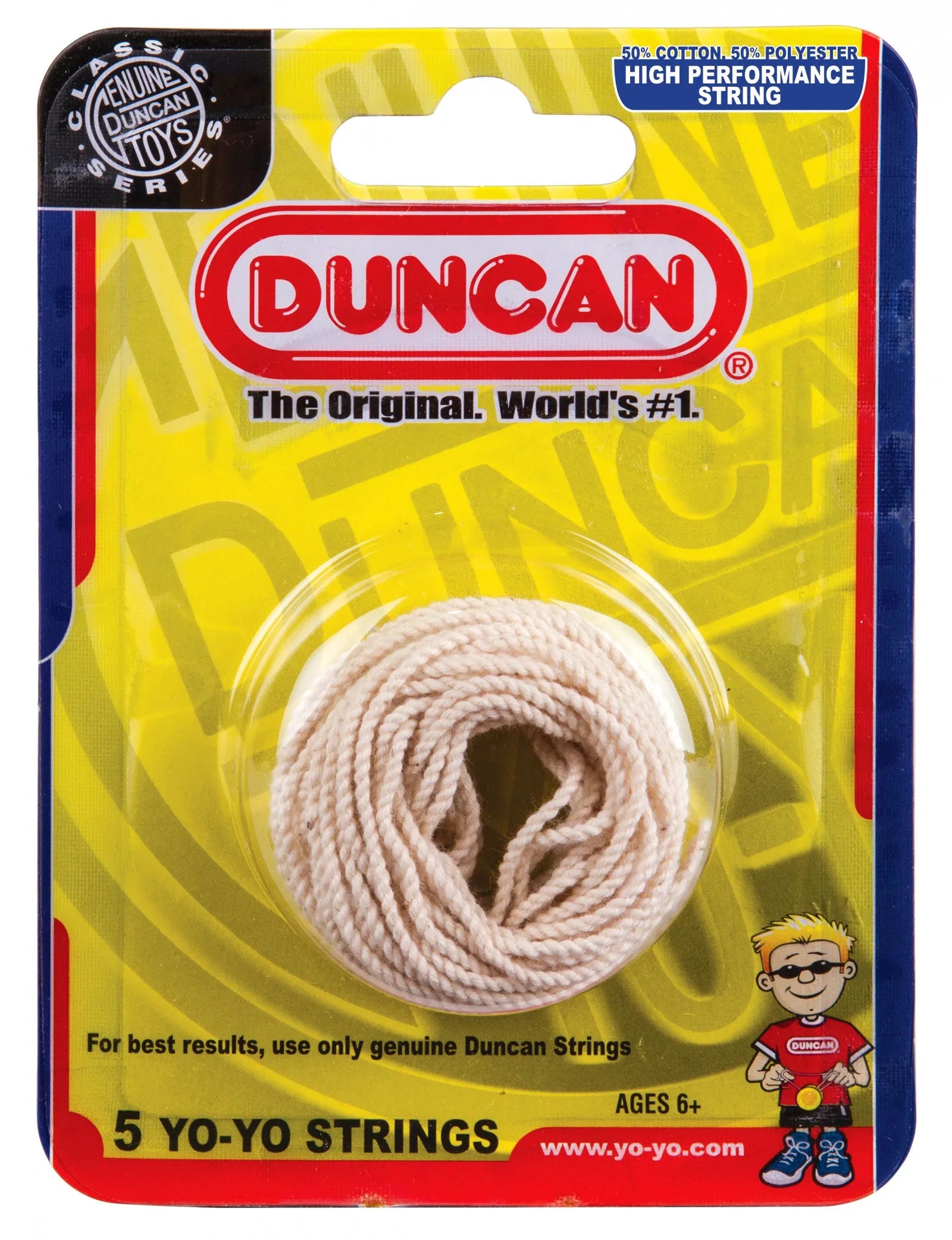 Duncan Yo Yo Strings 5 Pack White