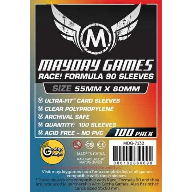 VR-53843 Mayday - Race! Formula 90 Card Sleeves (Pack of 100) - 55 X 80 MM - Mayday - Titan Pop Culture