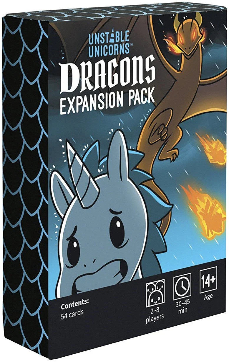 VR-54069 Unstable Unicorns Dragon Expansion - Tee Turtle - Titan Pop Culture