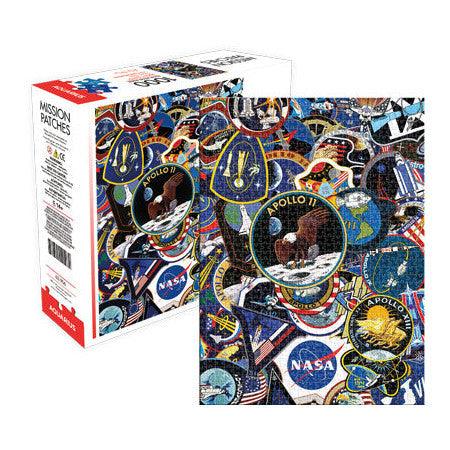 VR-61738 Aquarius Puzzle NASA Mission Patches Puzzle 1,000 pieces - Aquarius - Titan Pop Culture