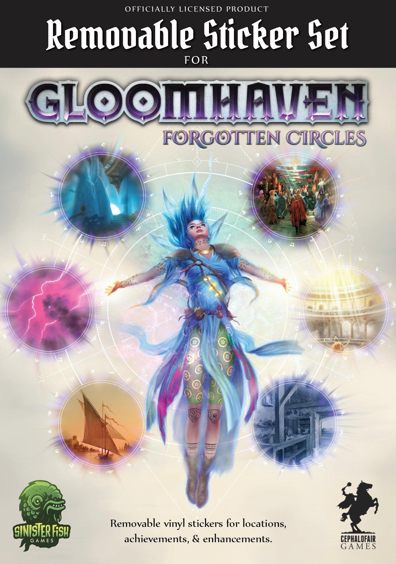 VR-64355 Gloomhaven Removable Sticker Set: Forgotten Circles - Cephalofair Games - Titan Pop Culture
