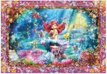 VR-66759 Tenyo Puzzle Disney the Little Mermaid Ariel Beautiful Mermaid Puzzle 500 pieces - Tenyo - Titan Pop Culture