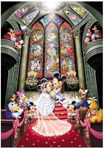 VR-66764 Tenyo Puzzle Disney Mickey & Minnie Fantasy Celebration Puzzle 1,000 pieces - Tenyo - Titan Pop Culture
