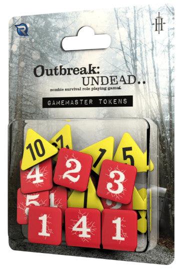 VR-66945 Outbreak Undead 2nd Edition RPG Gamemasters Tokens - Renegade Game Studios - Titan Pop Culture