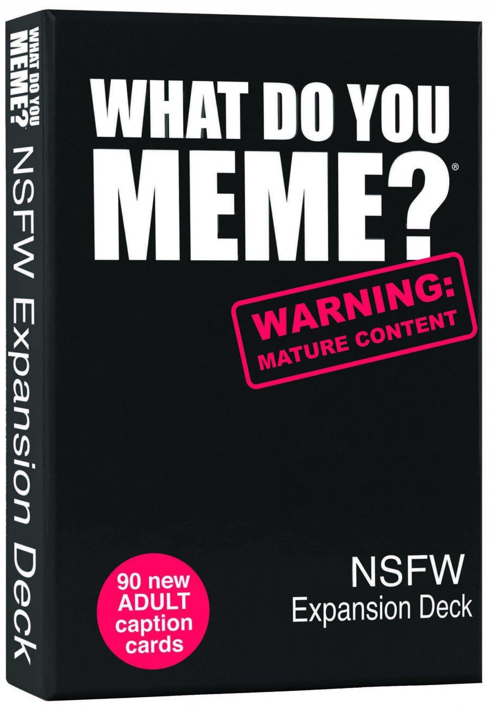 VR-68831 What Do You Meme? NSFW Expansion Deck (Do not sell on online marketplaces) - What Do You Meme - Titan Pop Culture