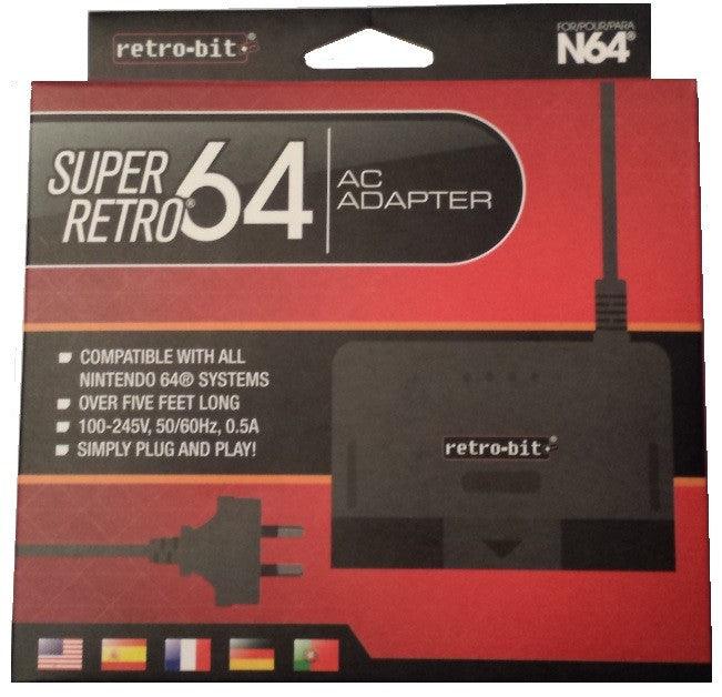 VR-7061 N64 Super Retro AC Adaptor with AU Plug - VR Distribution - Titan Pop Culture