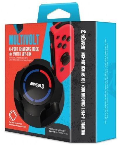 VR-73656 SWI MultiVolt 4-Port Joy-Con Charging Dock - Armor3 - Hyperkin - Titan Pop Culture