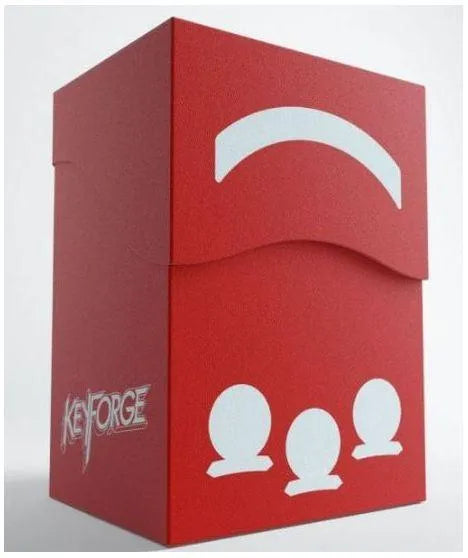 VR-73719 Keyforge Gemini Deck Box Red - Game Genic - Titan Pop Culture