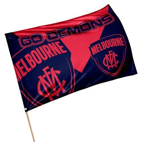 VR-74578 AFL Game Day Flag Melbourne Demons - Licensing Essentials - Titan Pop Culture