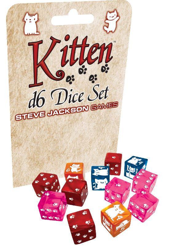 VR-76223 Kitten D6 Dice Set - Steve Jackson Games - Titan Pop Culture