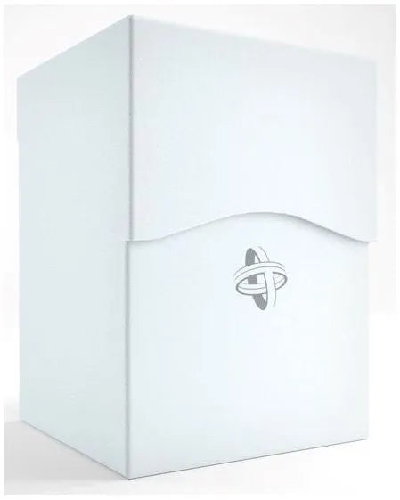 Gamegenic Deck Holder Holds 100 Sleeves Deck Box White
