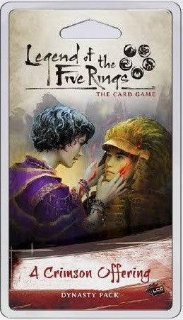 VR-79346 Legend of the Five Rings LCG A Crimson Offering - Fantasy Flight Games - Titan Pop Culture