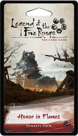 VR-79349 Legend of the Five Rings LCG Honor in Flames - Fantasy Flight Games - Titan Pop Culture
