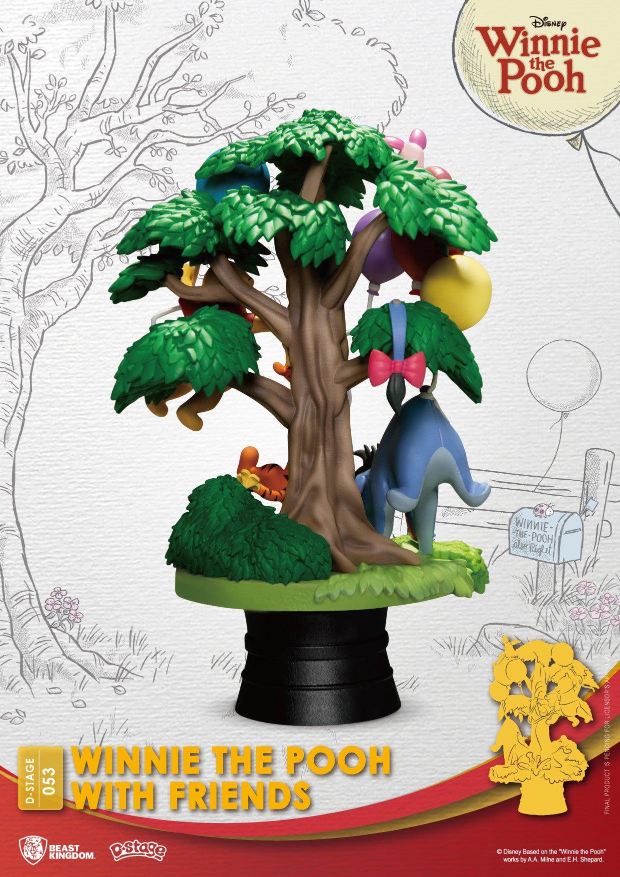 VR-80994 Beast Kingdom D Stage Winnie the Pooh with Friends - Beast Kingdom - Titan Pop Culture