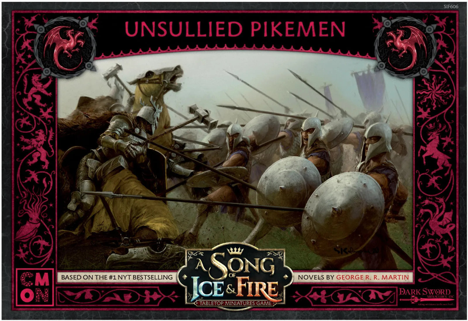 VR-81005 A Song of Ice and Fire TMG - Unsullied Pikemen - CMON - Titan Pop Culture