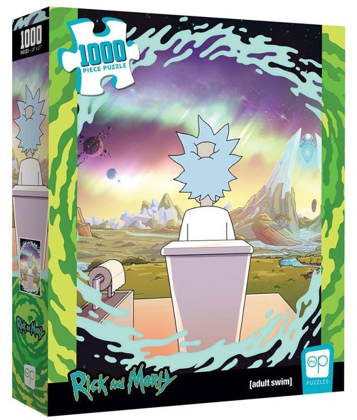 VR-81393 The Op Puzzle Rick and Morty Shy Pooper Puzzle 1,000 pieces - The Op - Titan Pop Culture